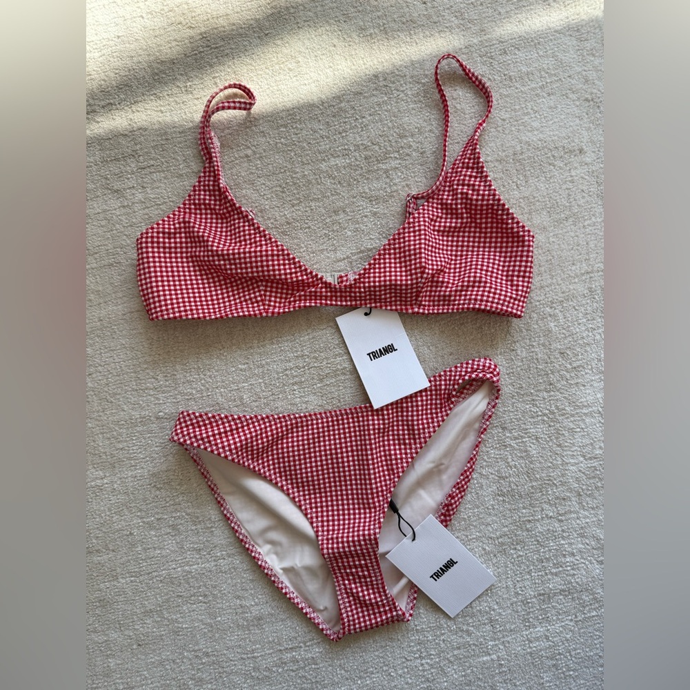 Triangl Maia Gingham Bikini Set